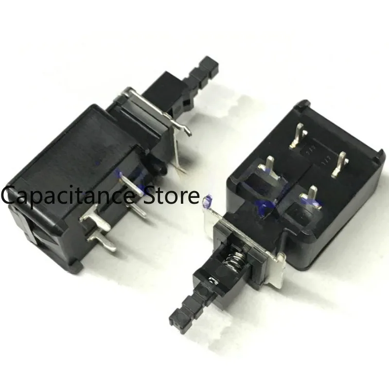 5PCS Power  SDKVE30100 self-locking button switch KV3 8A/128A250V