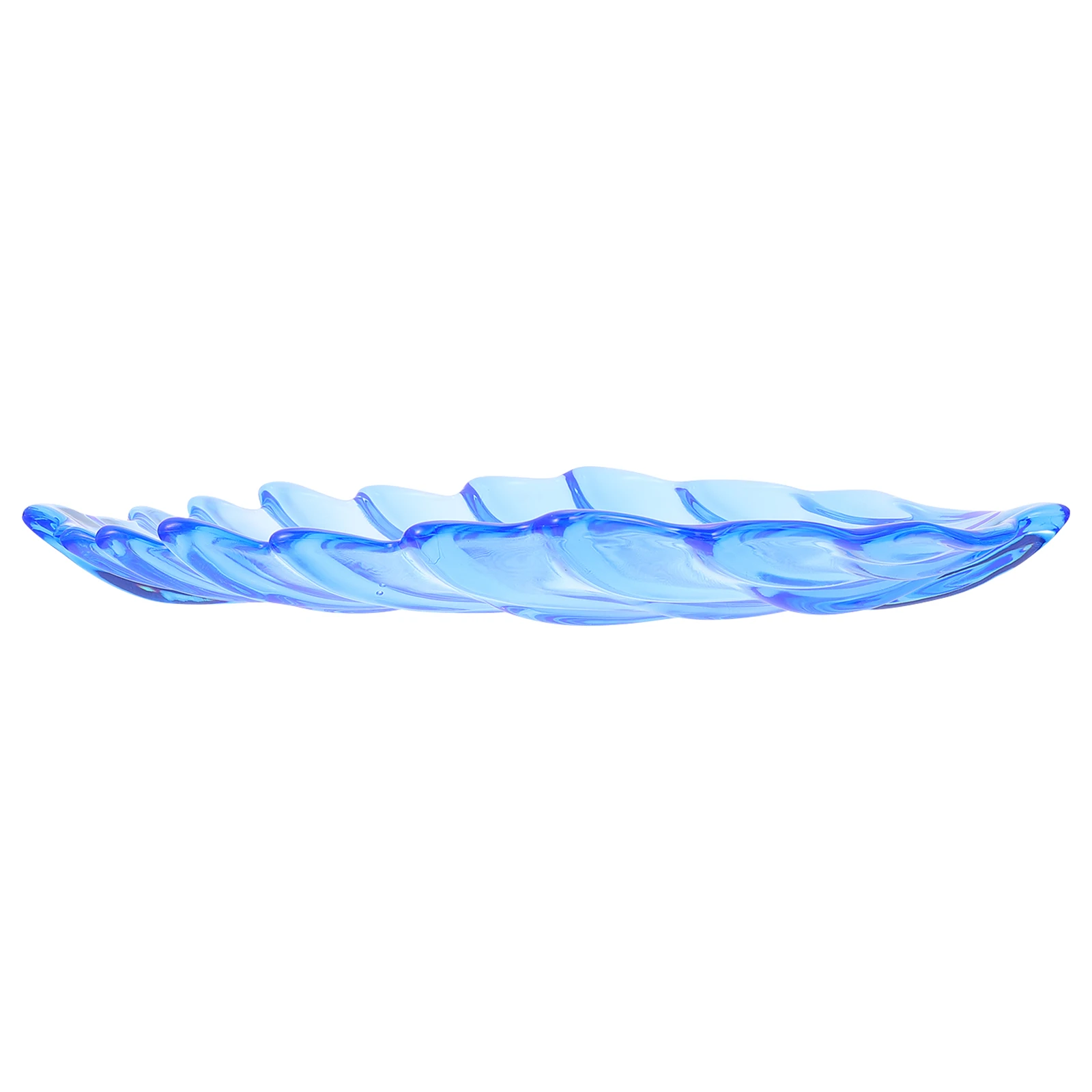 

Fruit Plate Transparent Shape Snack Tray Dessert Container Reusable Break Acrylic Fruit Dish Resistance