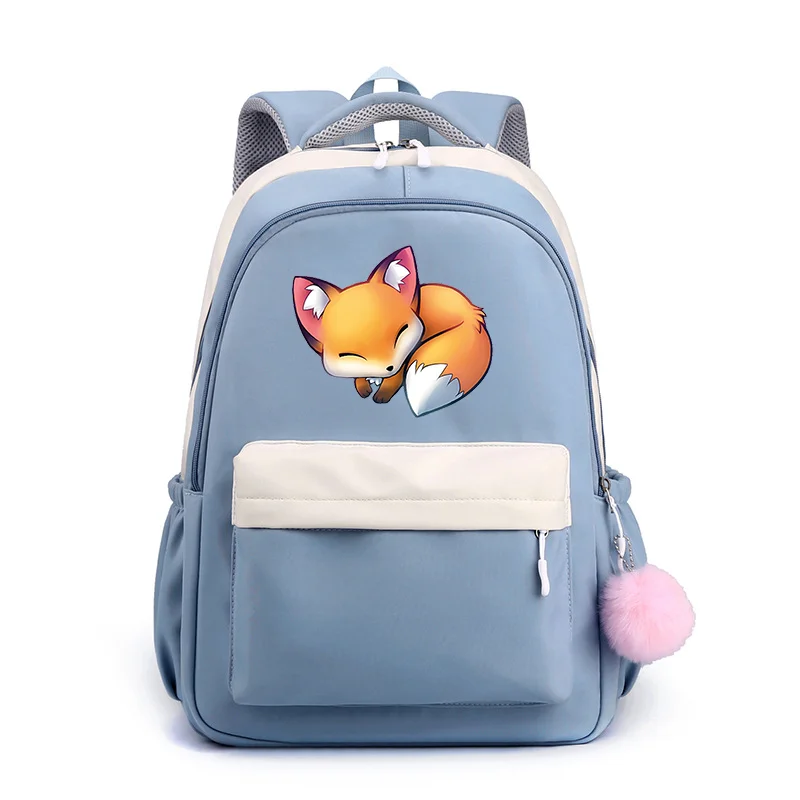 Cute Cartoon Fox Backpack New Fashion Casual High Quality Backpack Cute Fox Backpack School School Bag Cartoon School Bag