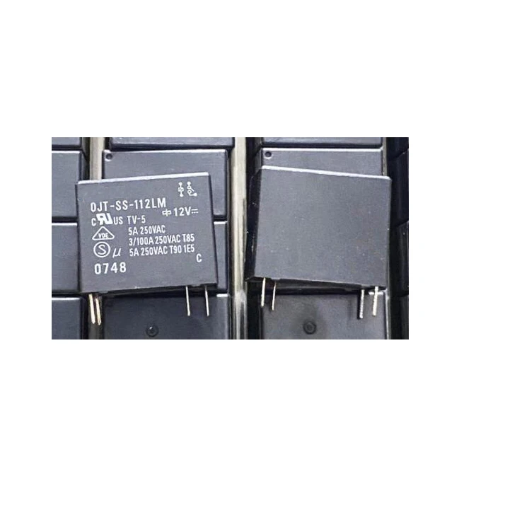 

NEW OJT-SS-112LM OJTSS112LM OJT SS 112LM 12VDC DC12V 5A 12V relay 4PIN