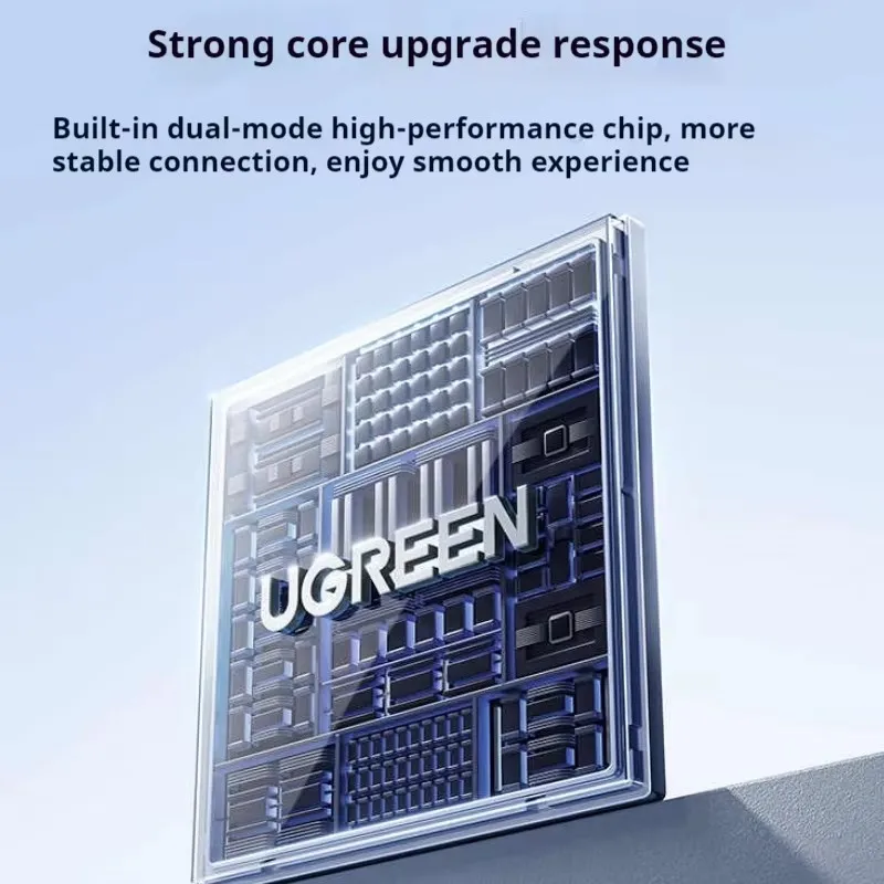 Ugreen Wireless Mouse Bluetooth Mute Bluetooth 5.0 2.4g 4000dpi Ergonomic Computer Office Esports Game 6 Mute Button Mouse