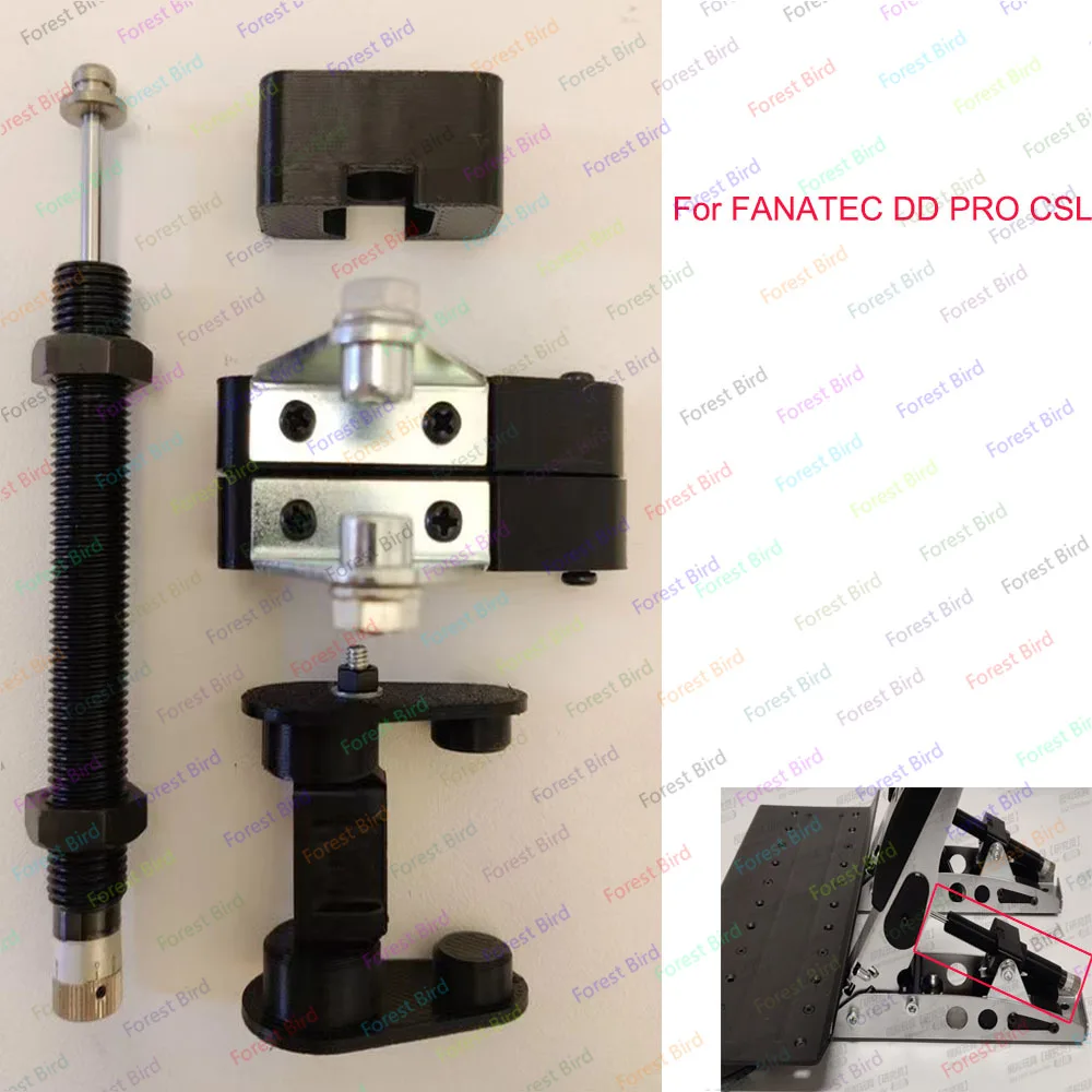 

Мод гидравлического демпфера педали для FANATEC DD PRO CSL, улучшение модификации тормоза сцепления дроссельной заслонки