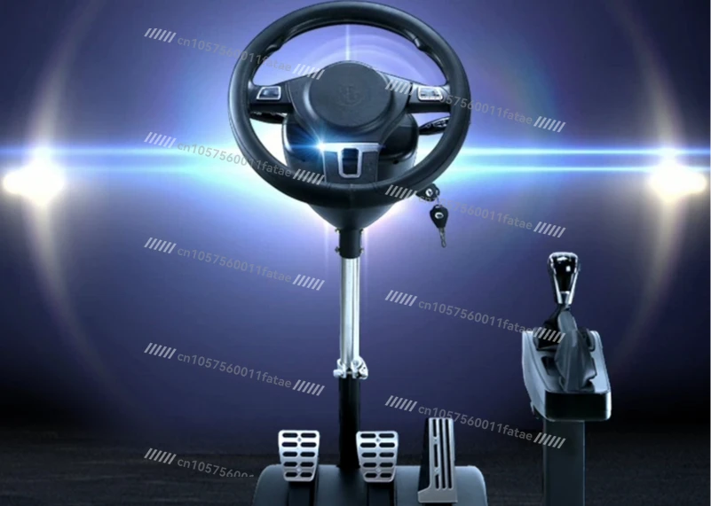 Driving Test Car Driving School Learning Car Game Car Driving Emulator Training Machine Steering Wheel