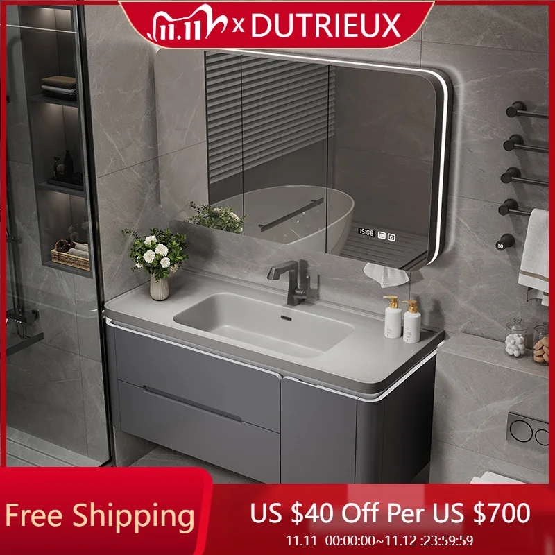 

Drawers Display Bathroom Cabinet Modern Closet Toilet Desgin Bathroom Cabinet Mirror Organizer Sink Gabinete Trendy Furniture