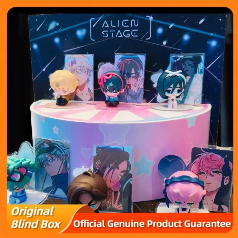 

Genuine Alien Stage Free Stage Series Blind Box Cute Mizi Sua Till Ivan Luka Hyuna Figure Collect Model Toys Mystery Box Gift