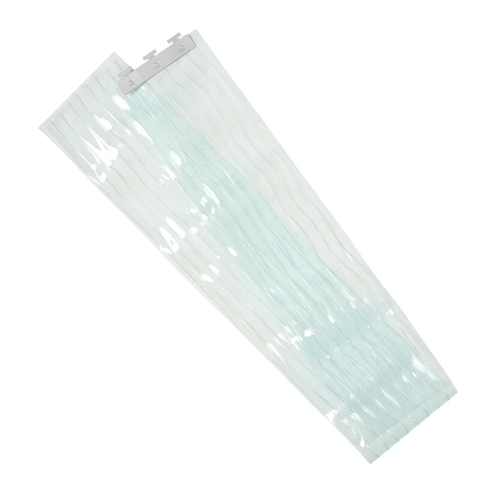 

Strip Door Curtain Kit PVC Freezer Door Windproof Flaps Insulated Garage Warehouse Commercial Cooler Partition Replacement