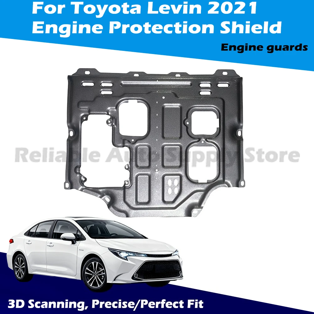 

3D Scanned Engine Guard For Toyota Levin 2021, Exclusive Development, OEM Clip Locations, Direct Bolt-On Installation