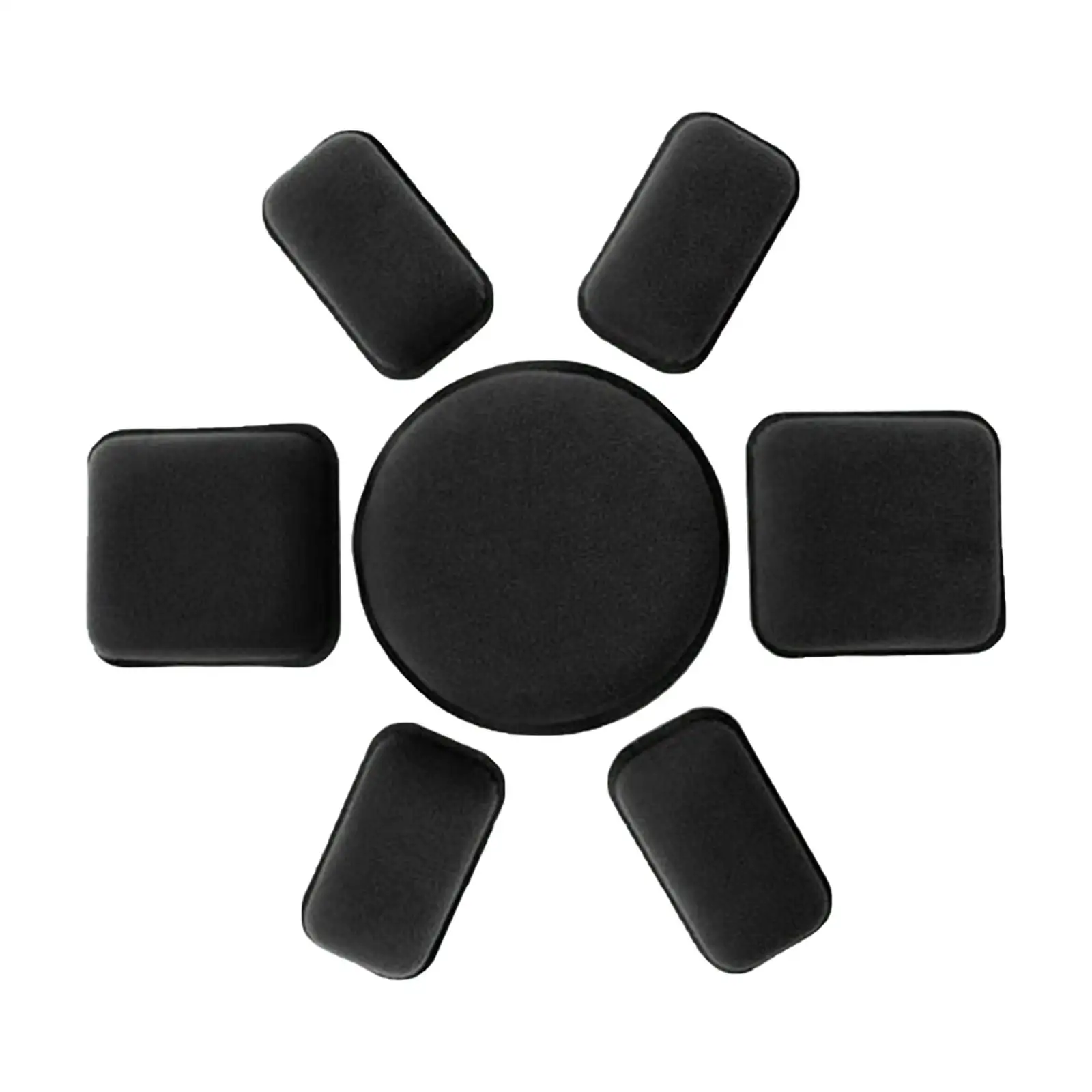 

7x Helmet Pad Sponge Accessory Easy Install Shockproof Lining Inserts Universal