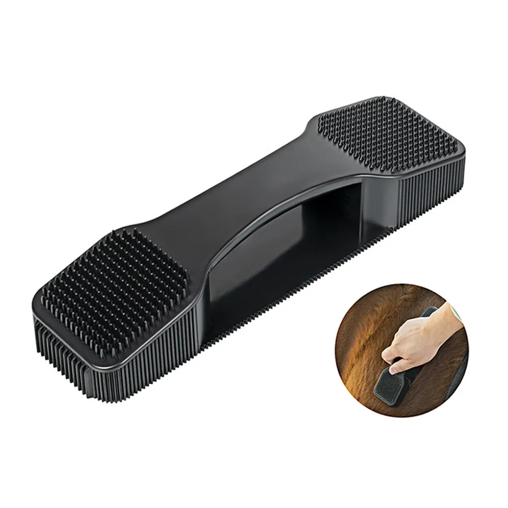 مشط ذيل الحصان ABS البلاستيك فرشاة التهيأ لطيف على الجلد صعبة على الجشوط فرشاة ذيل الحصان أدوات تمشيط شعر الحصان