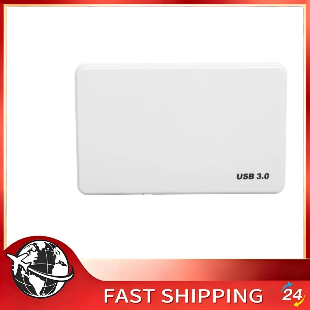 

External Hard Drive Hard Disk Hard Drive Hard Drive USB3.0 External Mobile Disk 2.5in for Desktop Laptop Computer Supplies White
