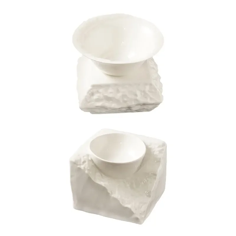 Irregular Shaped Ceramic Plate Restaurant Salad Sushi Nordic Home Kitchen Tableware Afternoon Tea Dessert