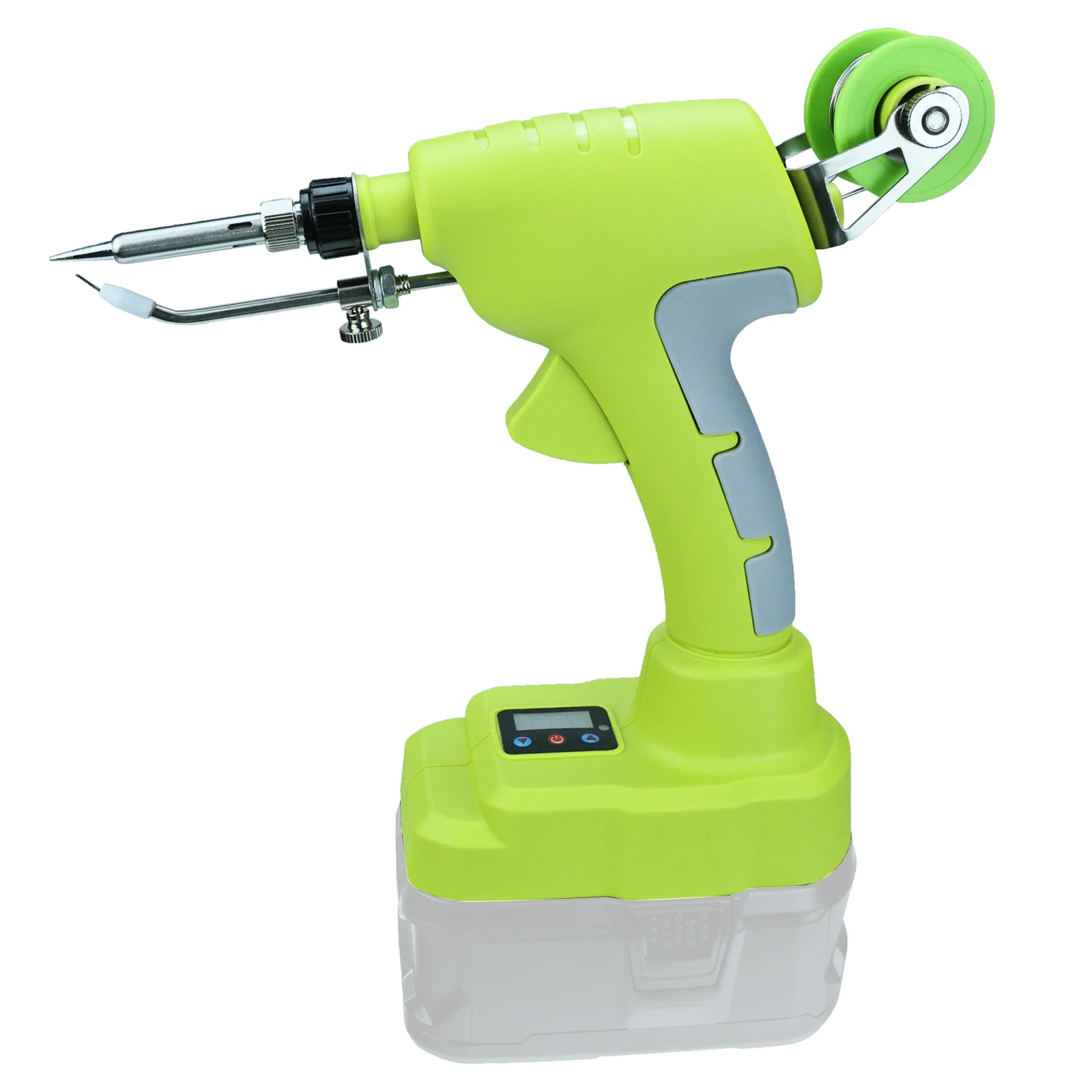 75W Electric Solder Gun Cordless Soldering Iron Kit with Digital Display Fast Welding Tools for Ryobi 18V Battery