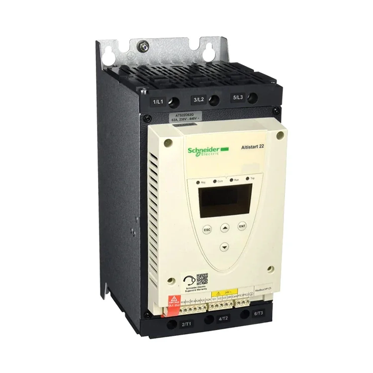 ATS22 400v soft starter air conditioner ATS22C32Q 160KW 320A soft starter used Asynchronous motors or Pumps and fans