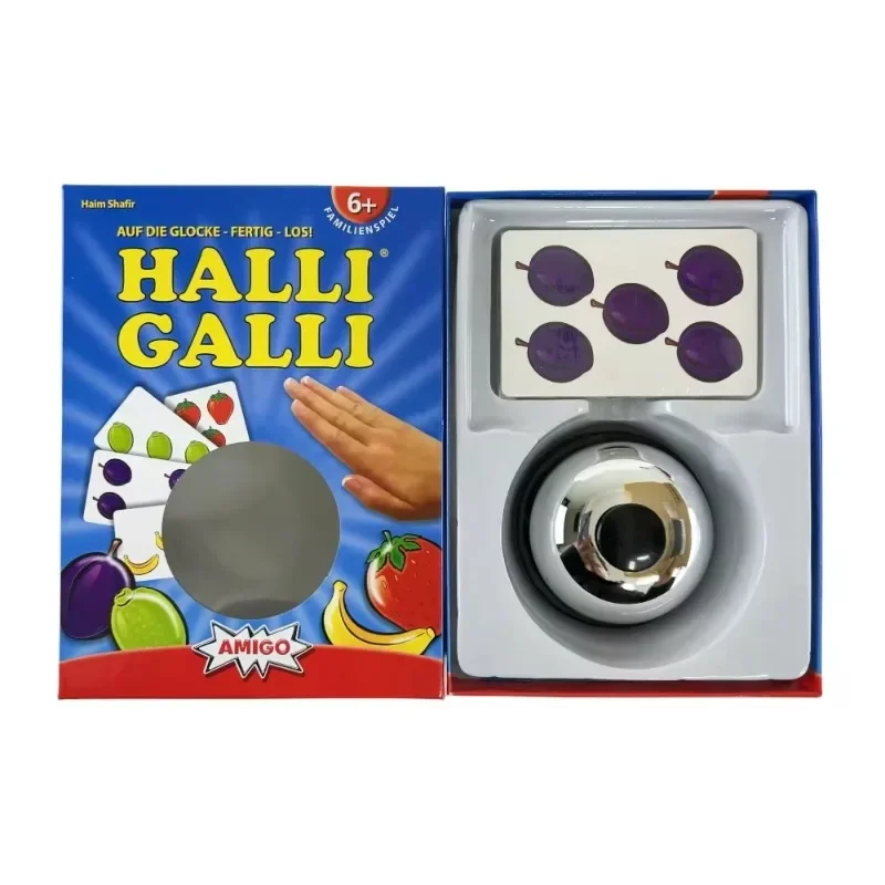 

English Version Halli Galli Training Reaction Ability Board Games Cards Chess Toys