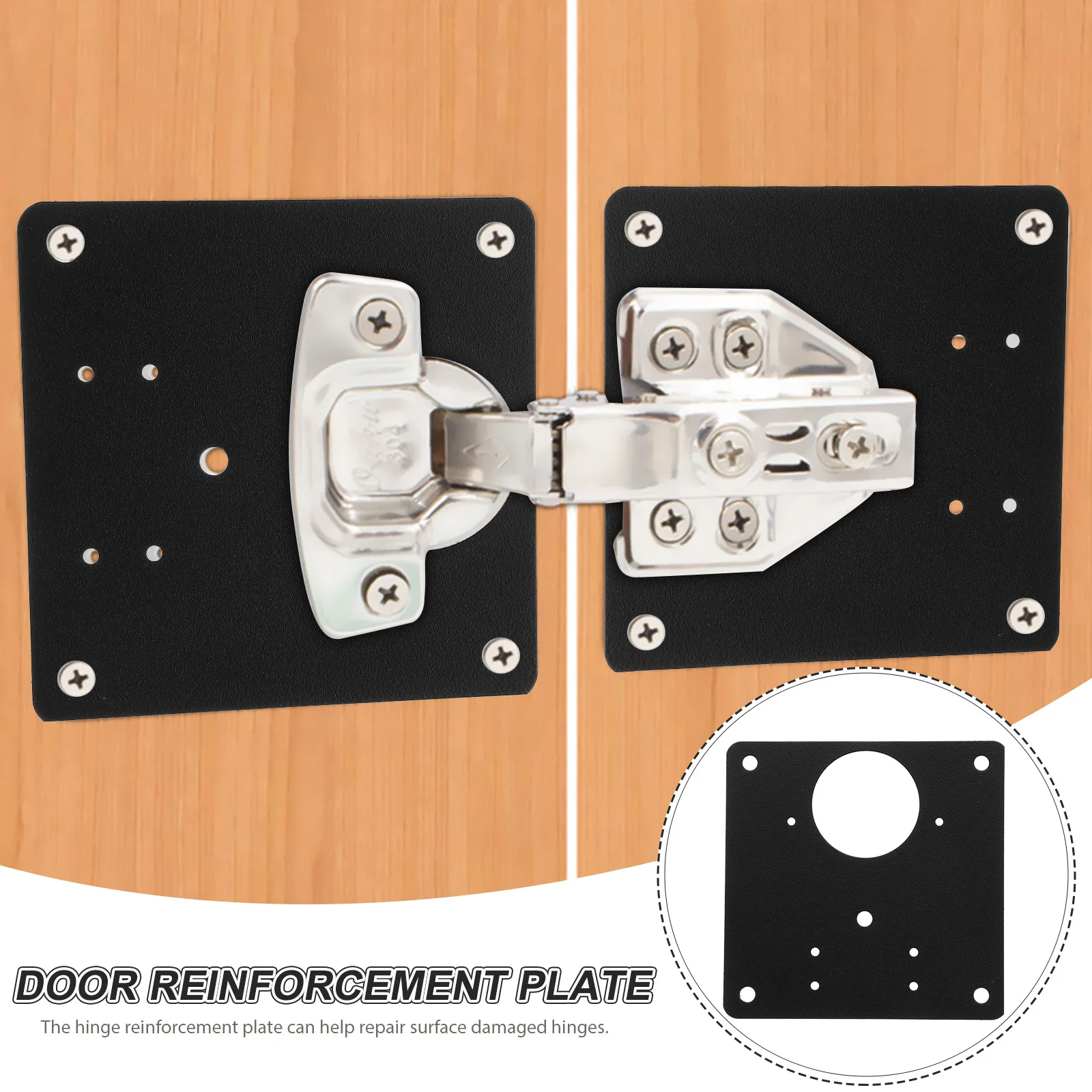 

Stainless Steel Cabinet Hinge Reinforcement Plate Kitchen Cupboard Door Repair Plate Hinge Repair Kit For Cabinet Door Plate