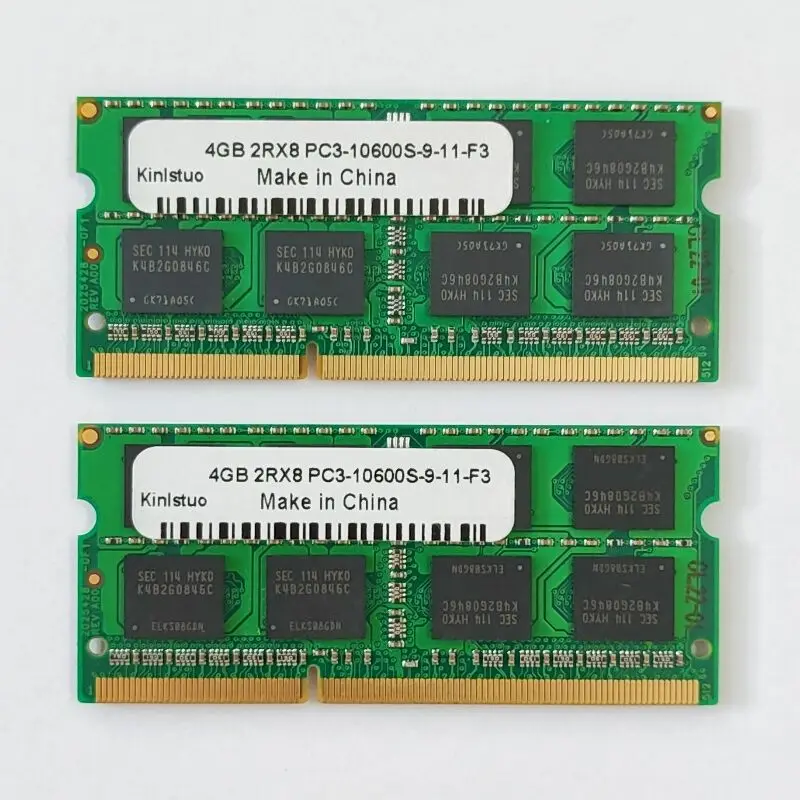 DDR3 4GB laptop Ram 4gb 2RX8 PC3-10600S-9-11-F3 Notebook Memory 10600 1333MHZ  204pin 1.5v Sodimm Memoria