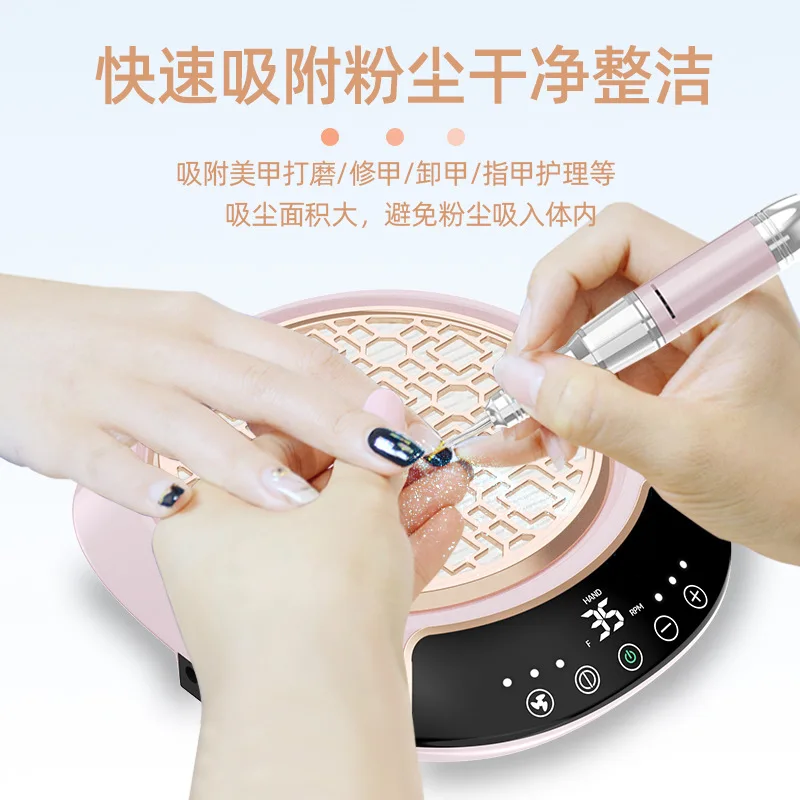 

nail polisher, vacuum suction two-in-one machine, multi-functional desktop desktop nail remover dust machine