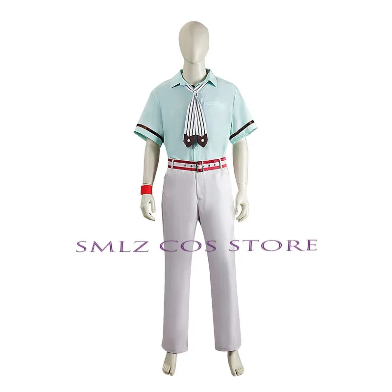 Minamoto Kou-Disfraz de Hanako-Kun de Anime, conjunto de pelucas de traje Minamoto Kou, uniforme de juego de fiesta de Halloween para mujer y hombre