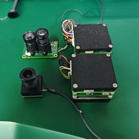 FPV AI Locking Tracking System Drone Thermal Dual Cameras Target Lock Guidance Module 50 Targets Auto Lock Trajectory Prediction