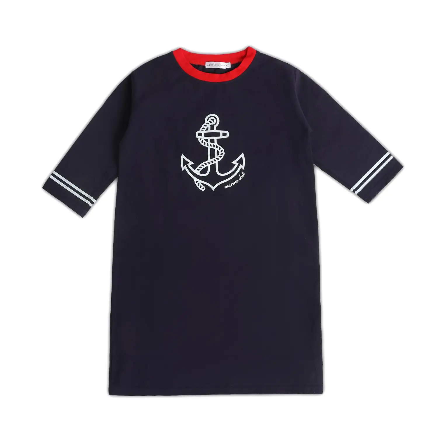 The Harbor Collection – NavyTshirtDre-3qtrS