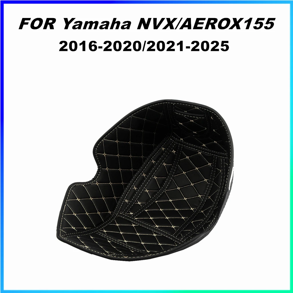 Motorcycle seat cushion lining For Yamaha NVX/AEROX155 waterproof PU Cushion storage cushion for seat bucket