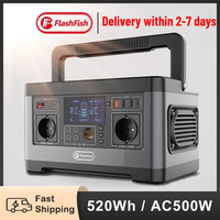 Solar Generator 520Wh AC Portable Outdoor Power Station Large Capacity for Home Emergency Power Bank Supply Camping Equipment