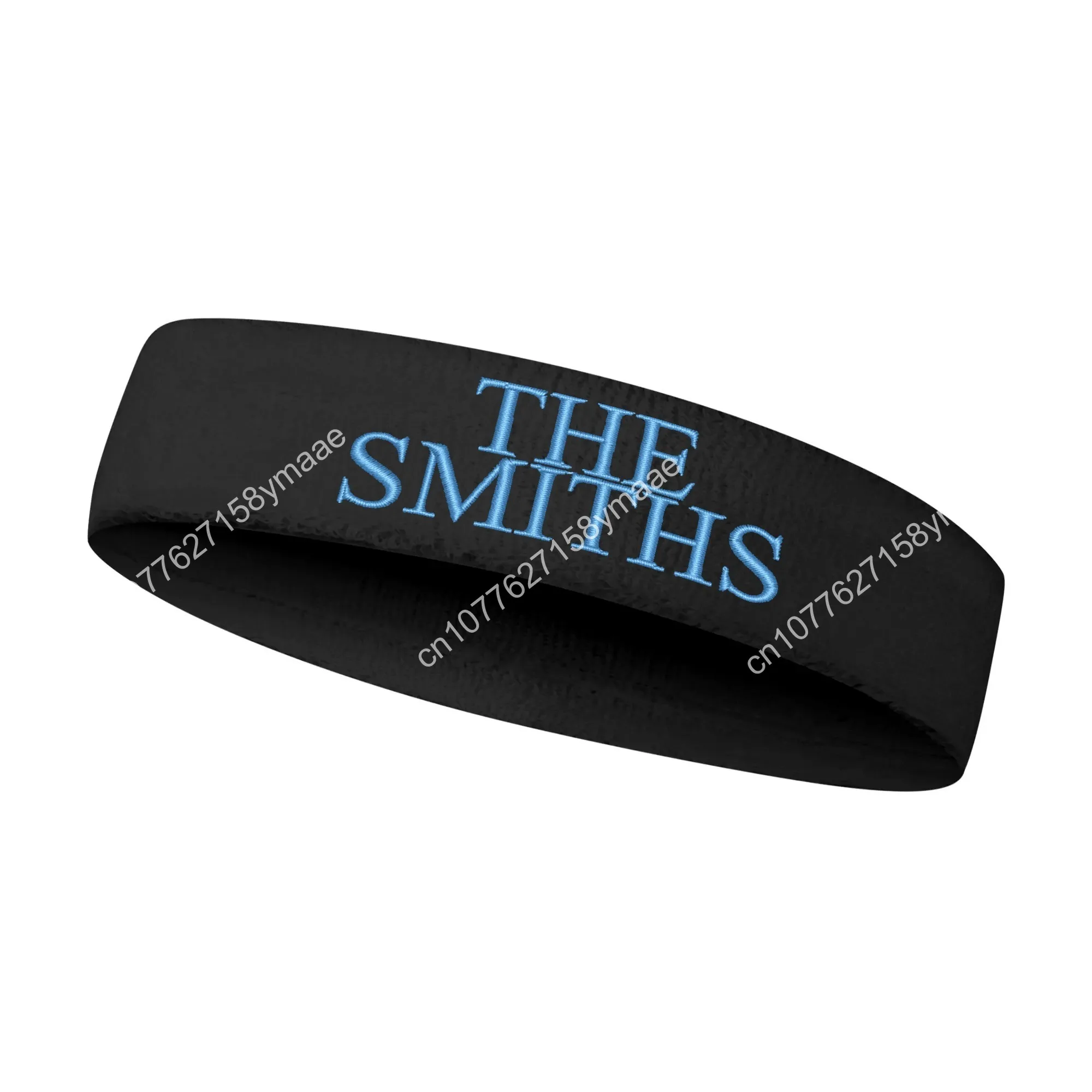 The Smiths Pop Embroidered Sports Headband Mens Womens Sweatband Bandana Fitness Sweat Absorb Band DIY Name & Team Name & Colors