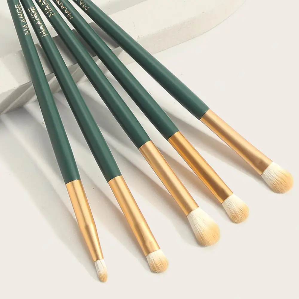 5/7Pcs Women Eye Shadow Makeup Brushes Blending Eyeliner Brow Cosmetic Tool Kit Makeup Brushes image 5