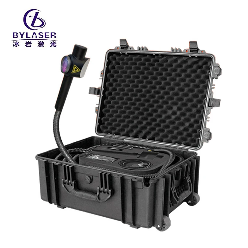 

Портативный лазерный очиститель JPT с воздушным охлаждением 100W 200W 300W, доставка до двери, беспокойливая транспортировка, скидка на ограниченное время