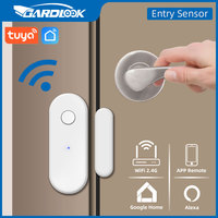 Tuya WiFi Window Door Sensor Smart Home Alarm System Kit Low Power Consumption Door Open Detector Support Alexa & Google Home