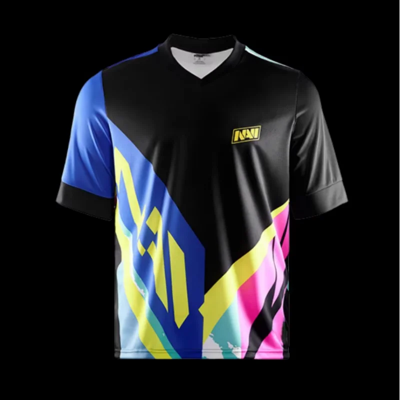 Футболка NGagVincere N183 2024 PRO Peugeot, электронная форма maillot CSGO2 Cleksib s1mple, сорочка с вентилятором