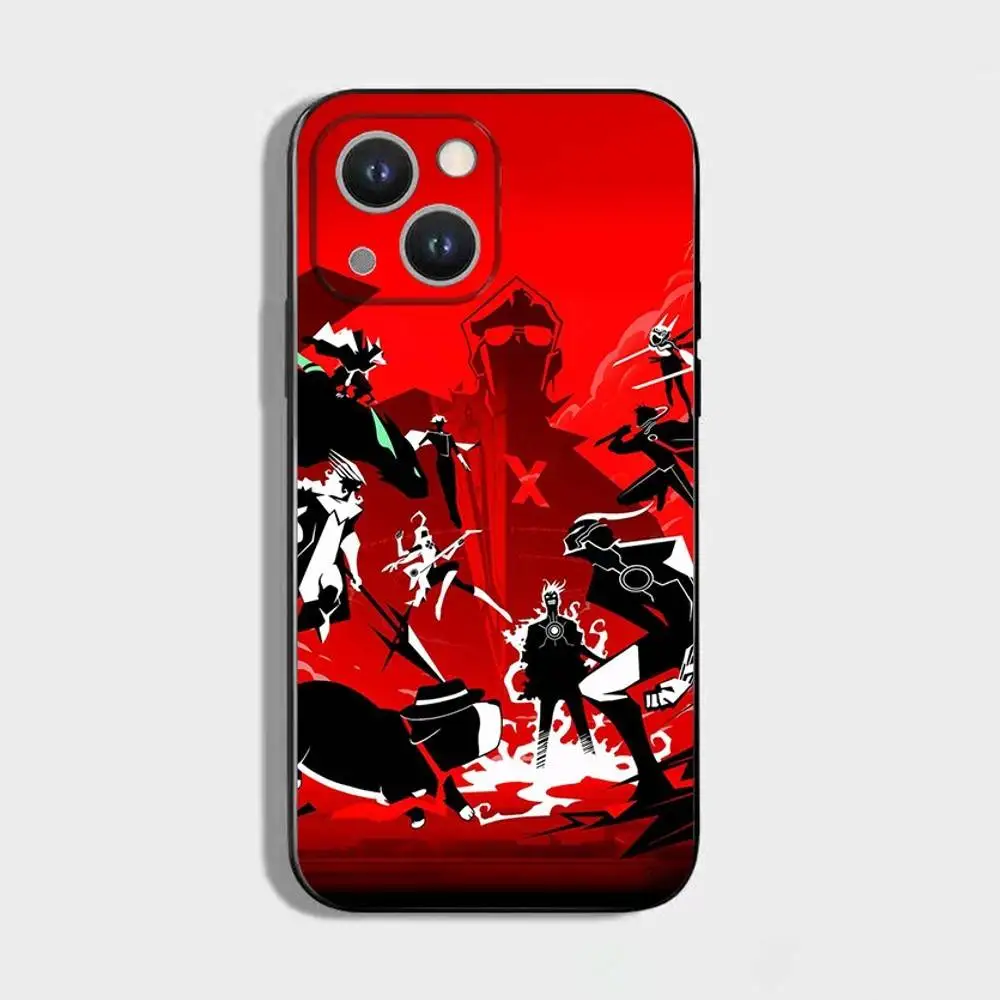 حافظة هاتف أنيمي إلى B-BE HERO XX لهاتف آيفون 17,16,15,14,13,12,11 Plus,Pro Max,XS,X,XR,SE,Mini,8,7,غطاء أسود من السيليكون الناعم