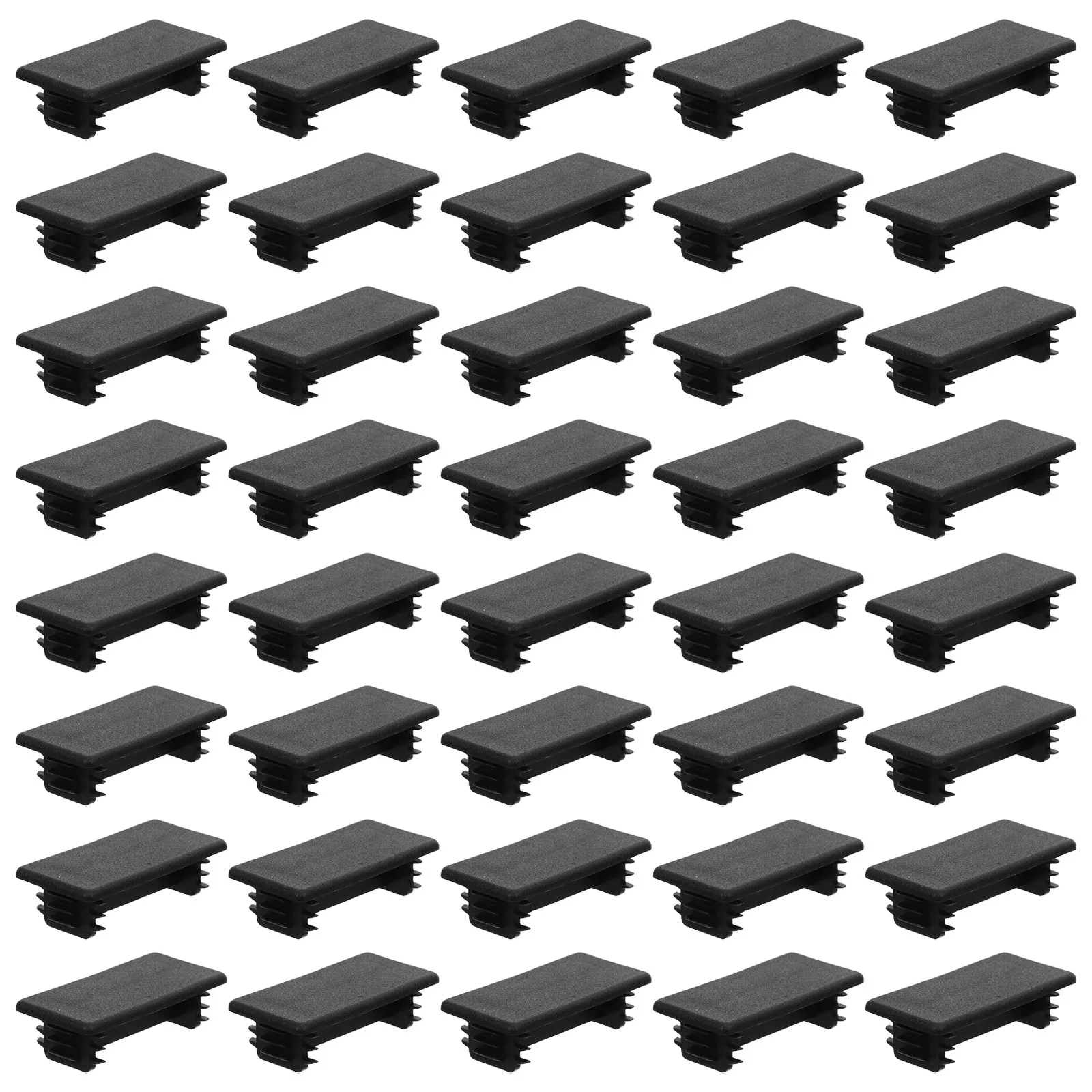 50Pcs Bracket Channel End Caps Protective Cover Cap for Strut Channel Installation Electrical Framing Profiles Safety Terminal