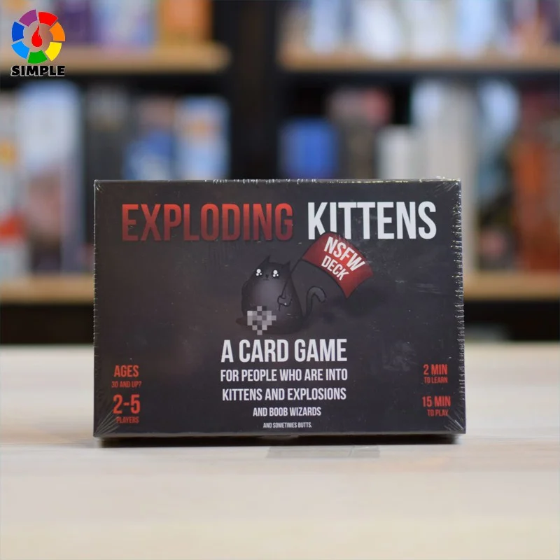 

Exploding Kittens: NSFW Edition Cards Board Game