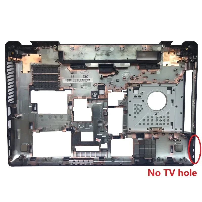 New for Lenovo ideapad Y580 Y580A Y580N Y585 laptop bottom case base cover AP0N0000500 with/No TV hole AP0N0000510