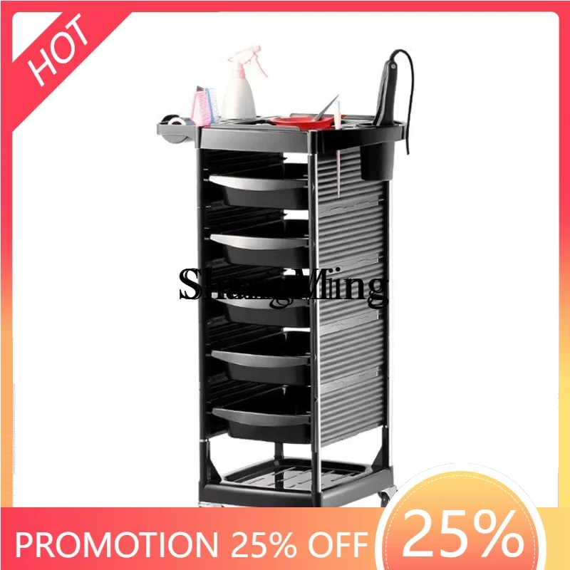 

FG good-looking hair salon hair dye cream rack hair tool cart multi-functional beauty cart