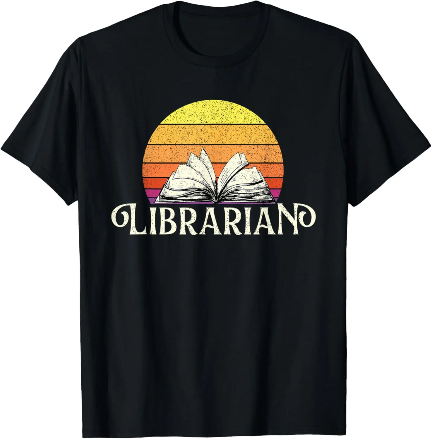 

Librarian - Retro School Library Cataloger Book Collector T-Shirt