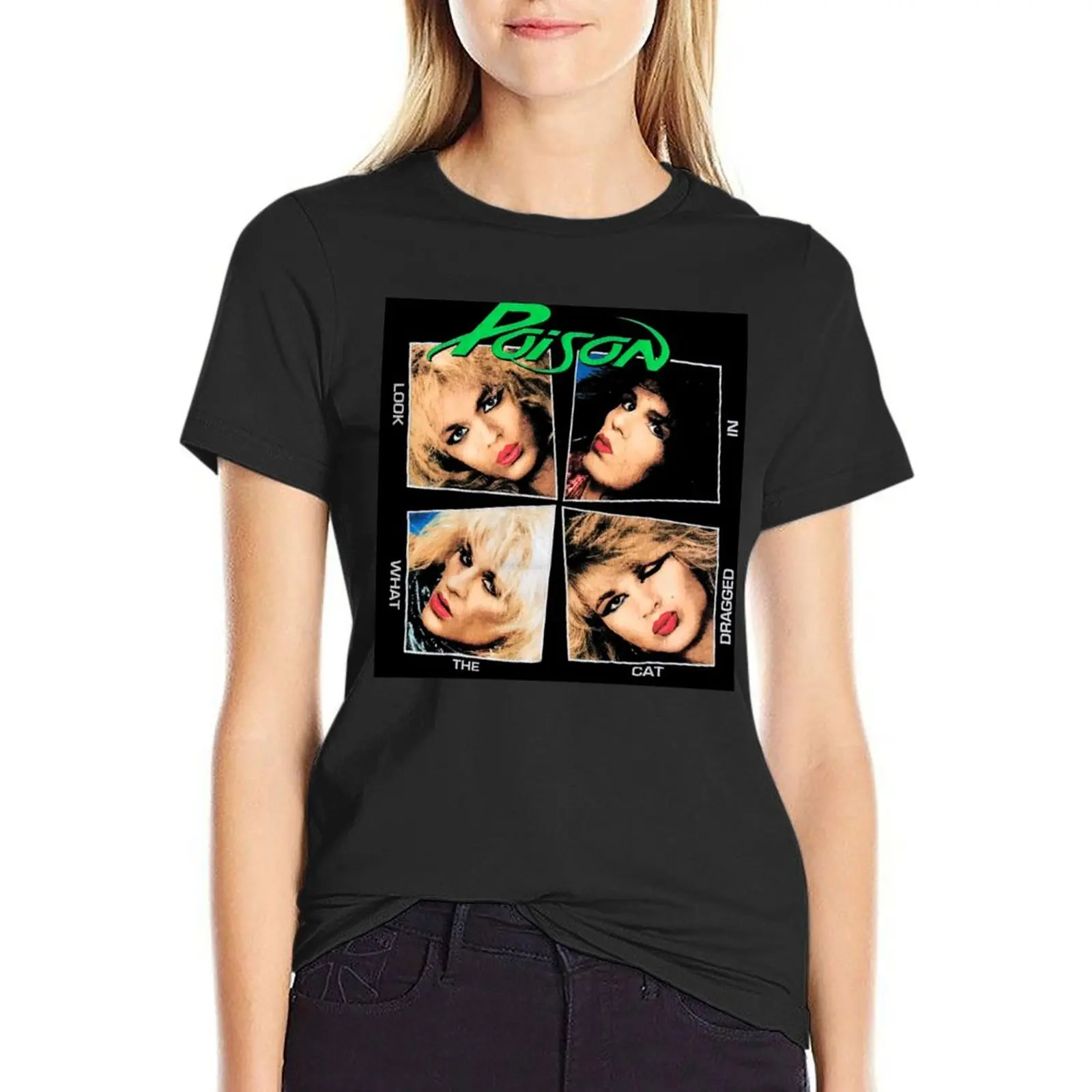 

look what the cat dragged in tokaug T-Shirt sweat sublime animal print shirt for girls summer blouses woman 2025