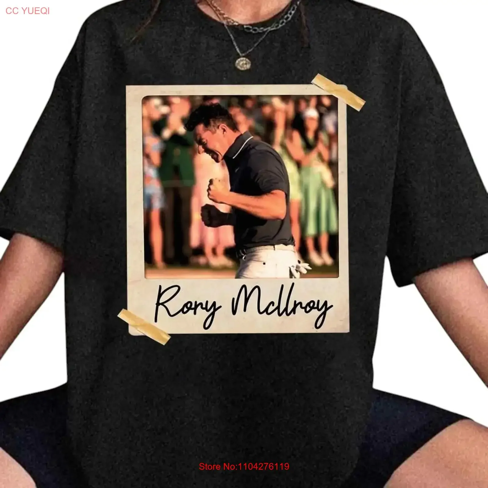 Rory Mcilroy Vintage T Shirt The Masters Tournament 2025 SweaT Grand Slam Gol vintage Washed Soft Stretched Casual Breathable