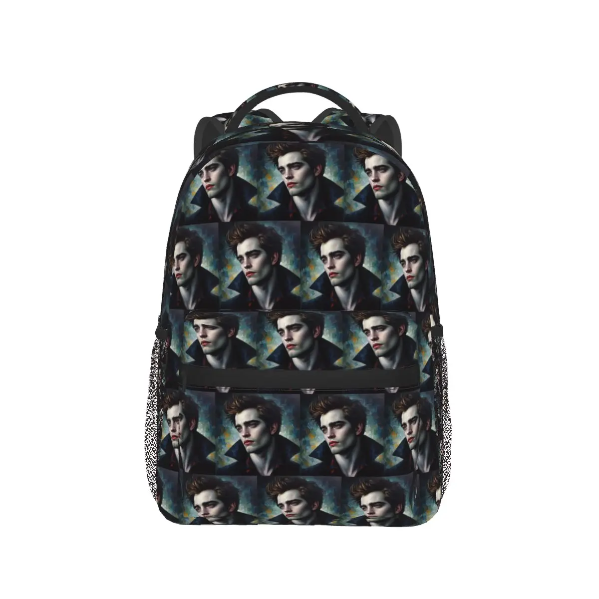 

Edward Cullen Retro 90 Homage Twilight Backpack Hot Sale Daypack Large Capacity BookBag School Bag Shoulder Bags for Men Women