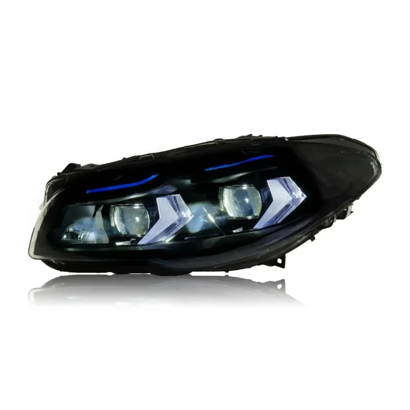 LED Headlights Headlamp Modified Front Lamp Clear Lens New Condition Accessories For  5 Series F10 F18 2011-2017 Factory direct