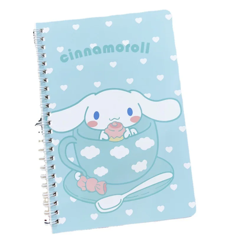 Imagem -06 - Sanrio Olá Kitty Kuromi Notebook Livros de Bobina Notepad Portátil Planner Note Book Material de Papelaria Escola Escritório Pcs