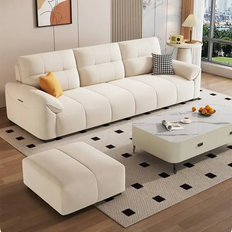 //+Apartment Large White Sofas Filler Design Reclining Luxury Salon Lazy Couch Double Lounges Replica Muebles Unique Furniture