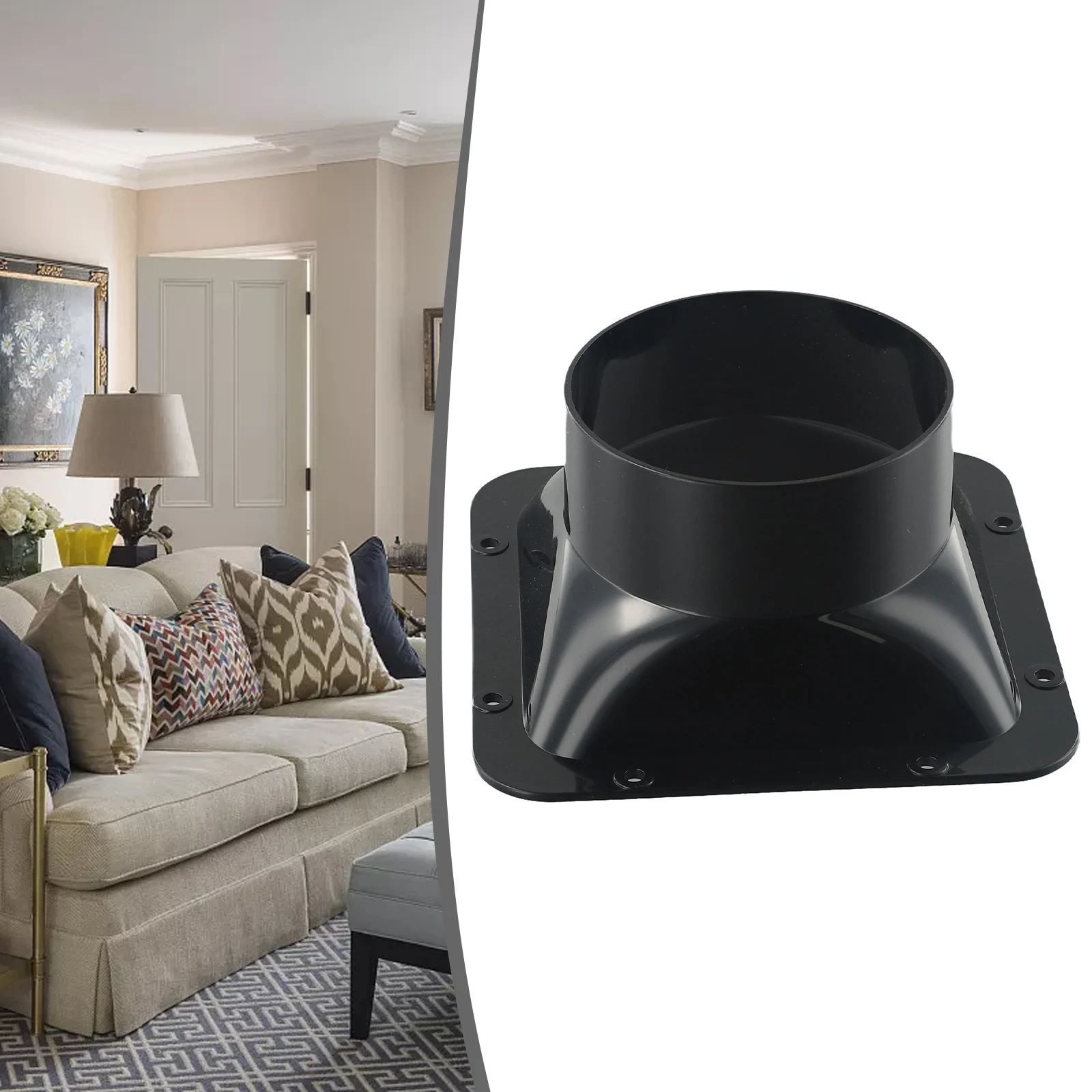 

Фланцевый соединитель 100-200 мм, вентиляционная труба, соединительные детали воздуховода, соединительные детали, аксессуары для выхлопной системы воздуха