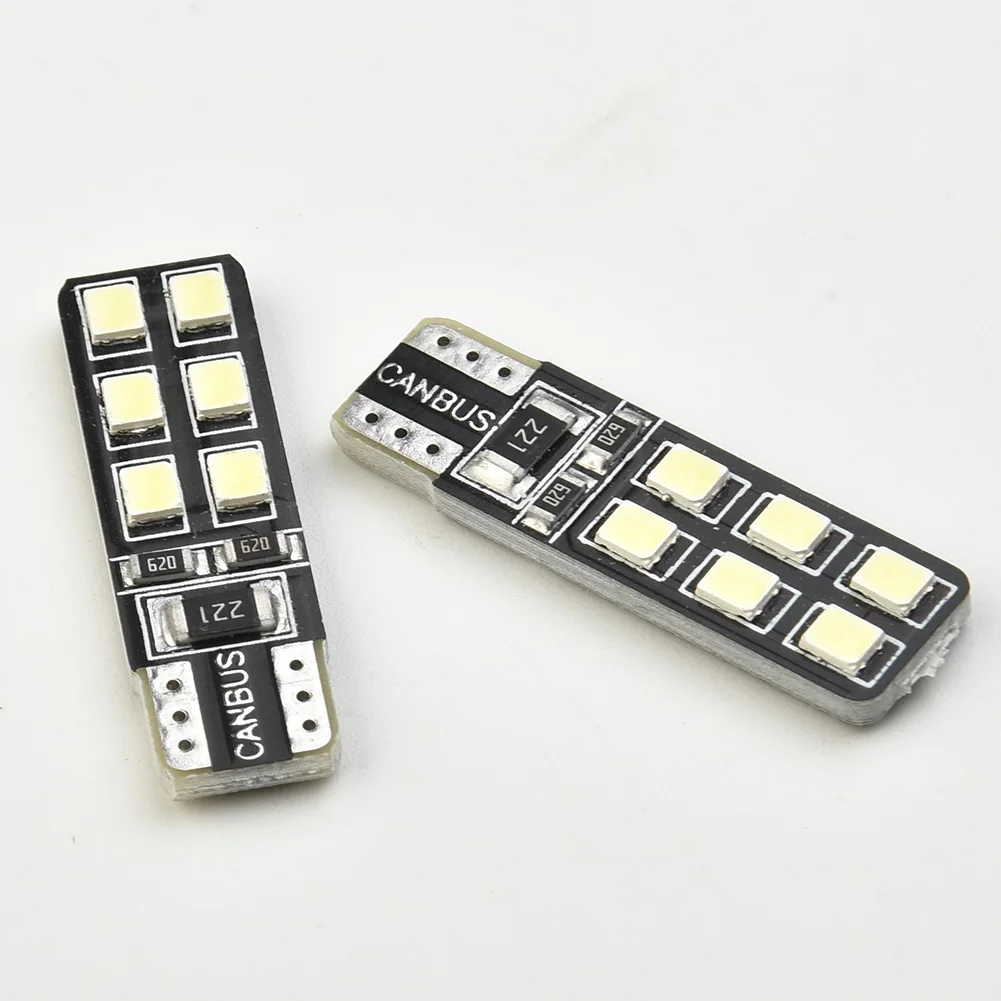 4Pcs Error Free Eyebrow Eyelid Light Bulb/158/164/168/2825 12SMD-2835 LED Lights For Mercedes For Benz W204 C300 C350