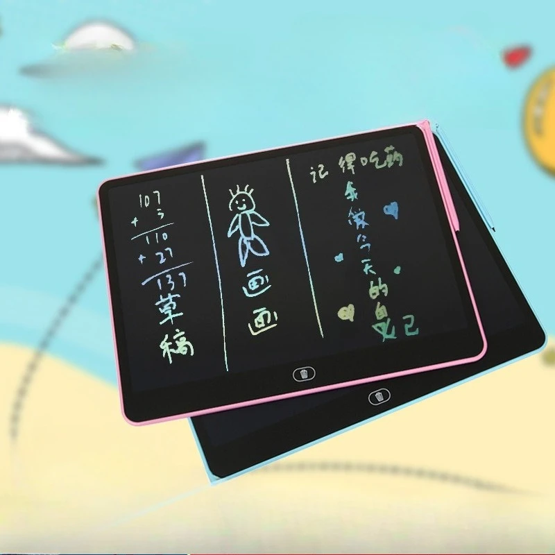 11 Inch LCD Handwriting Drawing Board, Drop Resistant Children's Writing Board, One Click Cleaning of School Stationery