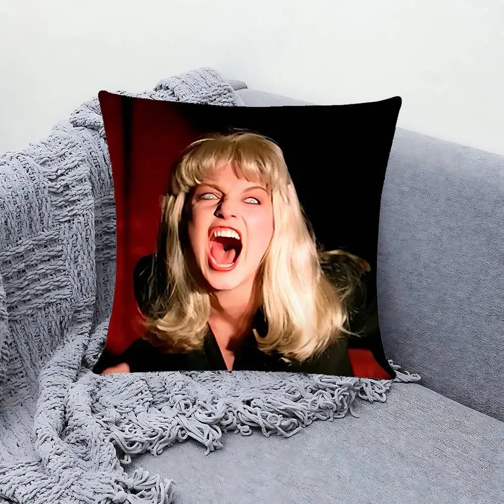 Horror Figure Laura Palmer Pillow Case Sofa And Living Room Decorative Cushion Covers Dust-proof And Mite-proof Invisible Zipper