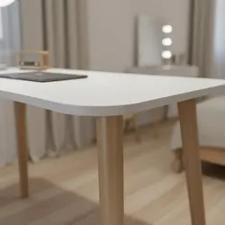 Tocador de Maquillaje Espejo Iluminado Brillo Ajustable Nórdico