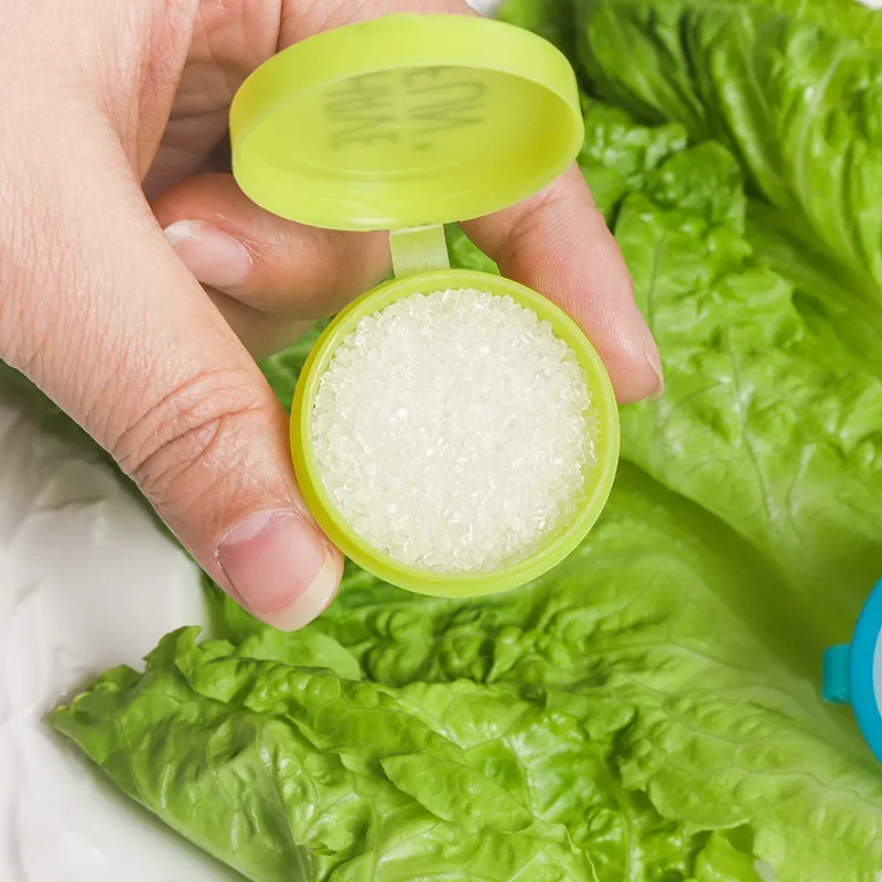 4Pcs Mini Lunch Box Accessories Portable Travel-Sized Seasoning Container Cute Pattern Tomato Honey Condiment Container For Kids