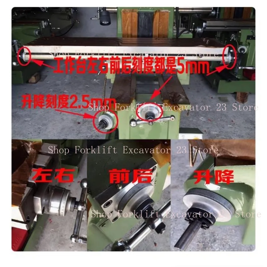 X/Y/Z Axis Scale Dial Ring Lock Mill Nut, C85 Gearshaft Clutch Insert Combining Tooth, CNC Vertical  Milling Machine Part